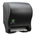 Paper Towel Holders | San Jamar T8000REBK 9.1 in. x 14.4 in. x 11.8 in. Ecological Automatic Towel Dispenser - Black image number 1