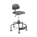 Office Chairs | Safco 5117 Task Master 17 in. to 35 in. Seat Height Supports Up to 250 lbs. Economy Industrial Chair - Black image number 1