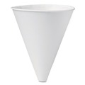 Cups and Lids | SOLO 10BFC-2050 Bare Eco-Forward 10 oz. ProPlanet Seal Treated Paper Funnel Cups - White (1000/Carton) image number 0