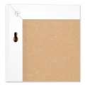 White Boards | U Brands 2071U00-01 30 x 20 Magnetic Dry Erase Board with Decor Frame - White Surface/White Wood Frame image number 3