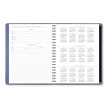 Notebooks & Pads | AT-A-GLANCE 70940X20 11.38 in. x 9 in. 12-Month (Jan to Dec) 2025 Contemporary Weekly/Monthly Planner - Slate Blue Cover image number 1