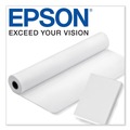 Art & Craft Paper | Epson S042323 17 in. x 50 ft. 16 mil Hot Press Fine Art Paper Roll - Smooth Matte Natural (1-Roll) image number 2