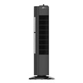  | Alera FAN283 120V 0.35 Amp 28 in. Corded 3-Speed Plastic Tower Fan - Black image number 0