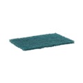 Sponges & Scrubbers | Boardwalk 86LGI 6 in. x 9 in. Heavy-Duty Scour Pad - Green (15/Carton) image number 1