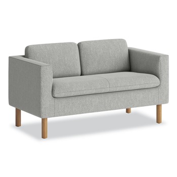 HON HVLVL2.GRY02 53.5 in. x 26.75 in. x 29 in. Parkwyn Series Loveseat - Gray