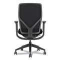 Office Chairs | HON HONFXT0STAMC10T Flexion 14.81 in. to 19.7 in. Seat Height Supports Up to 300lb Mesh Back Task Chair - Black Seat/Back/Base image number 1