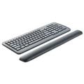 Mouse Pads & Wrist Support | 3M WR85B 19 in. x 2 in. x 0.75 in. Gel Keyboard Wrist Rest - Solid Black image number 2