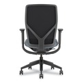 Office Chairs | HON HONFXTSAMAX25NL Flexion 14.81 in. to 19.7 in. Seat Height Supports Up to 300lb Mesh Back Task Chair - Black/Basalt image number 1