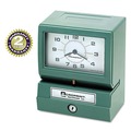 Clocks | Acroprint 01-2070-411 Model 150 Month/Date/1 - 12 Hours/Minutes Automatic Operation Heavy-Duty Time Recorder - Green image number 1