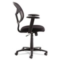 Office Chairs | OIF OIFMT4818 17.72 in. - 22.24 in. Seat Height Swivel/Tilt Mesh Task Chair with Adjustable Arms Supports Up to 250 lbs. - Black image number 2