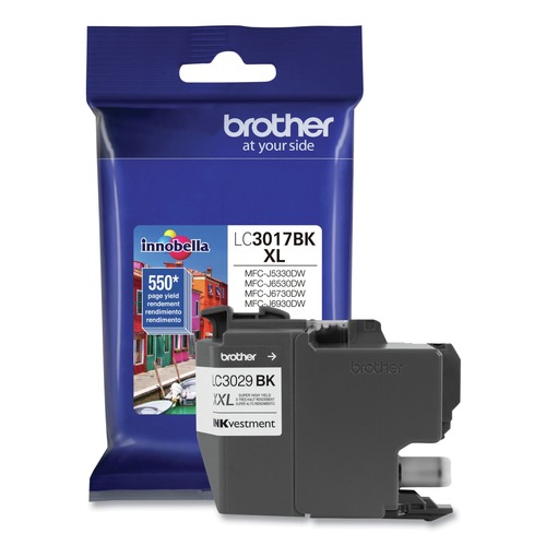 Ink & Toner | Brother LC3029BK LC3029BK INKvestment 3,000 Page-Yield Super High-Yield Ink - Black image number 0