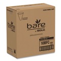 Cups and Lids | SOLO 10BFC-2050 Bare Eco-Forward 10 oz. ProPlanet Seal Treated Paper Funnel Cups - White (1000/Carton) image number 2