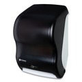 Paper Towel Holders | San Jamar T1400TBK 11.75 in. x 9 in. x 15.5 in. Smart System with iQ Sensor Towel Dispenser - Black Pearl image number 1