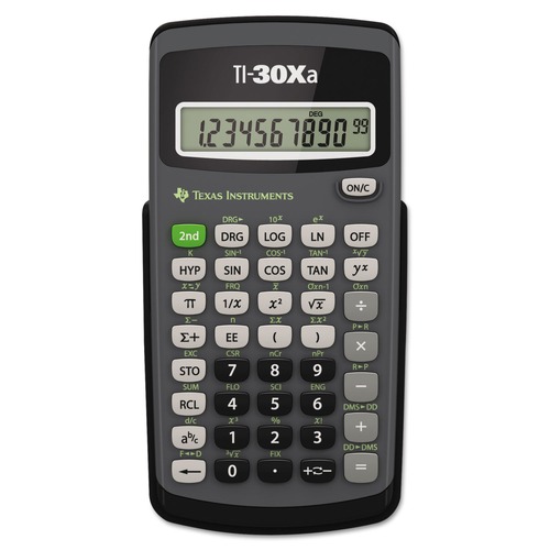 Calculators | Texas Instruments 30XA/TBL/1L1/H TI-30XA 10-Digit LCD Scientific Calculator image number 0