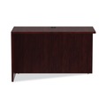 Office Desks & Workstations | Alera ALEVA354824MY Valencia Series 47-1/4 in. x 23-5/8 in. x 29-1/2 in. Reversible Return/Bridge Shell - Mahogany image number 1