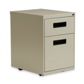 Office Filing Cabinets & Shelves | Alera ALEPABFPY 2-Drawers 14.96 in. x 19.29 in. x 21.65 in. Left or Right Legal/Letter File Pedestal - Putty image number 0